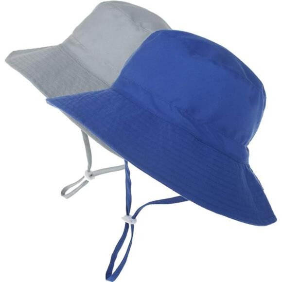 Baby Sun Hat Toddler Summer UPF 50+ Bucket Hat Wide Brim Beach Hats